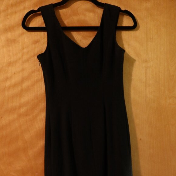 $1200 Moschino Cheap and Chic dress black with silver fit n flare size US 6/S - Picture 3 of 14
